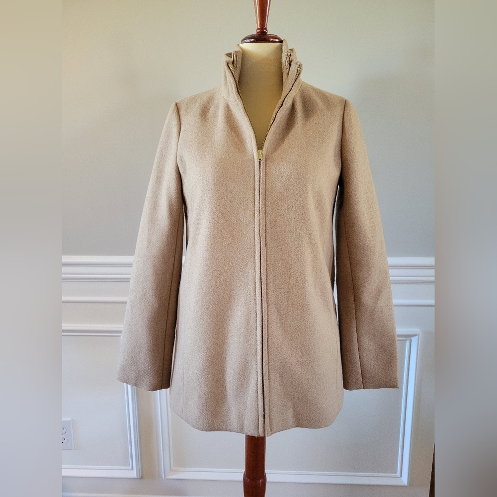 NWT J Crew Camel Coat